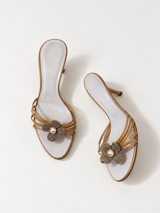 Giuseppe Zanotti Shoes - Vintage Giuseppe Zanotti Y2K Embellished Heels